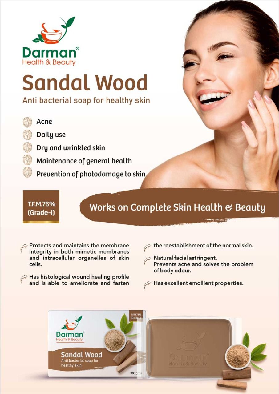  Darman Sandal Wood Anti Bacteria Soap